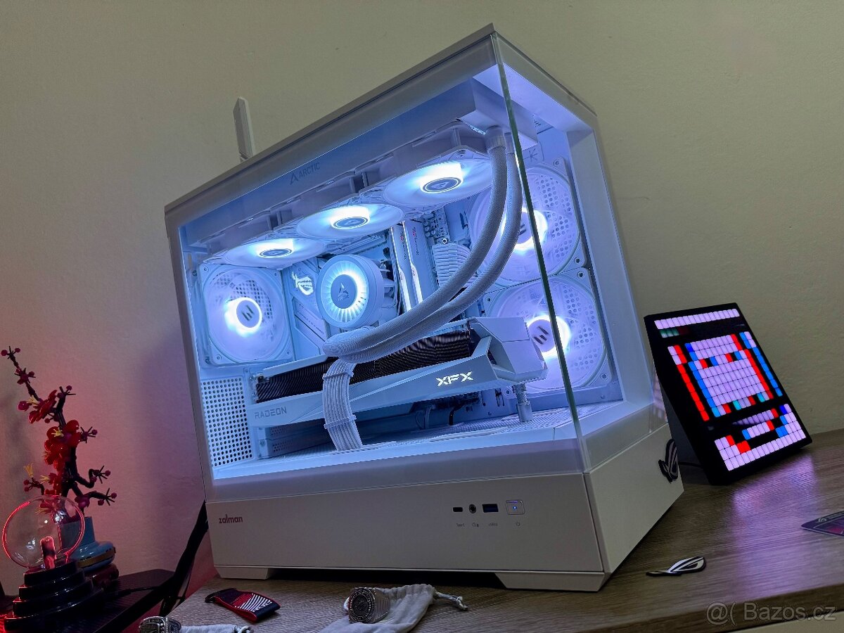 VÝKONNÝ HERNÍ PC R7 9800X3D/32GB RAM/RX 9070-XT/2TB SSD