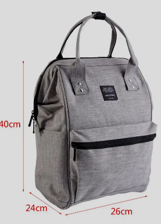 Batoh pro maminky šedý