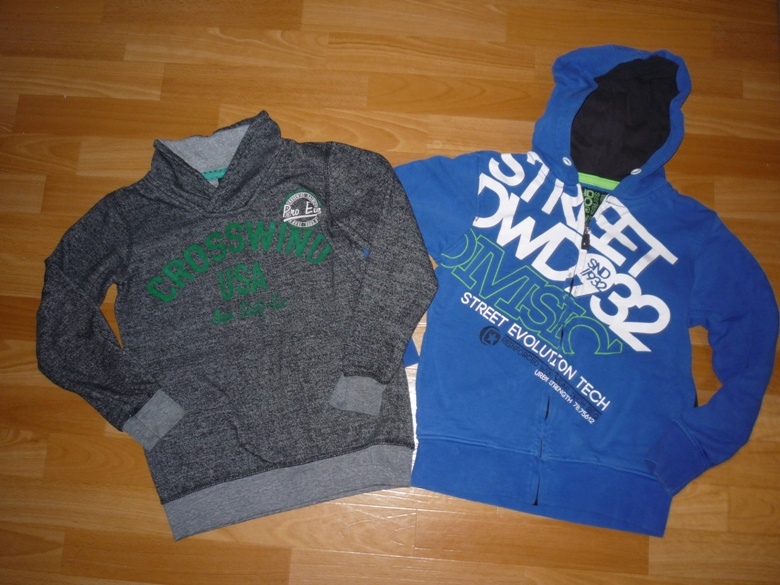 2x mikina vel 134-140, H&M, cena za obě