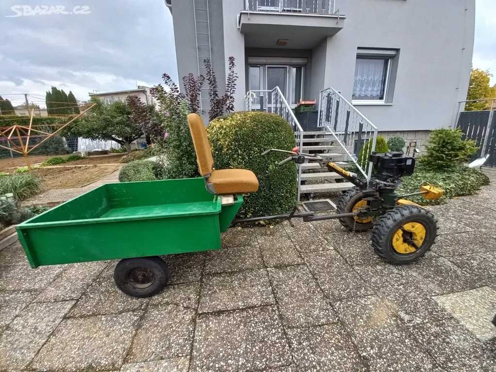 Prodám malotraktor Rustica AGM 1 s vlečkou +příslušenství