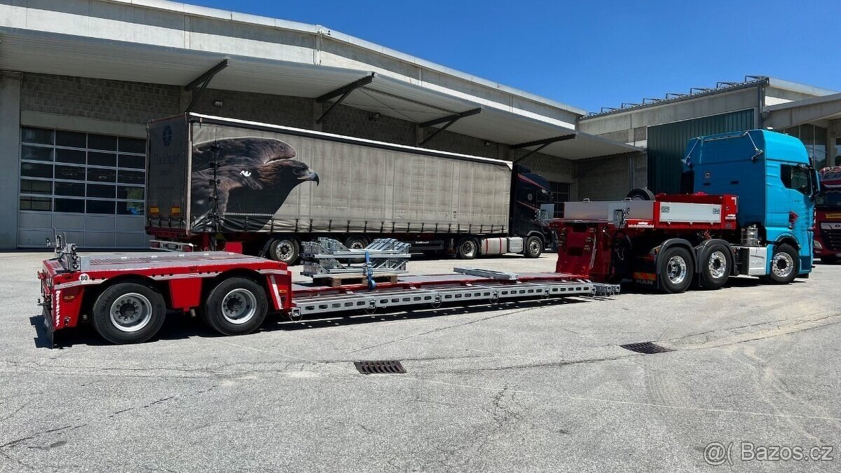 Návěs podvalník Meusburger 2osý