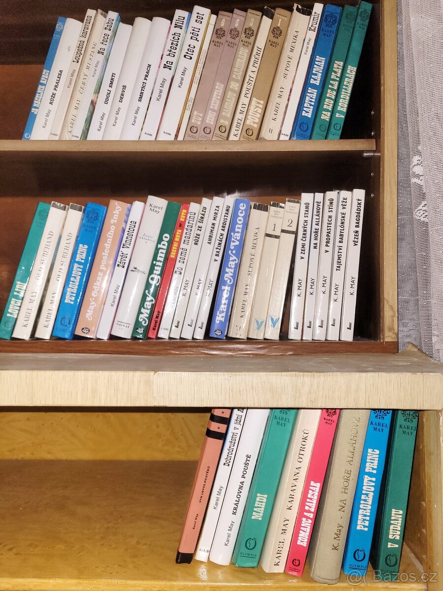 Knihy od Karla Maye - 52 ks