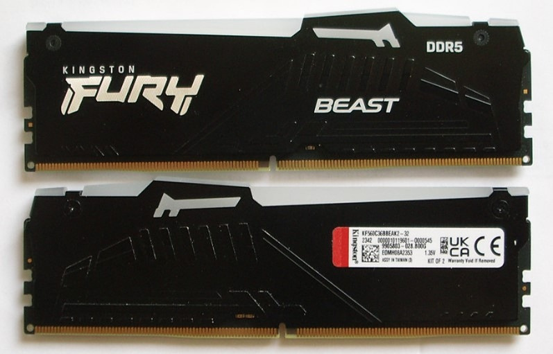 DDR5 Kingston Fury Beast 32 GB
