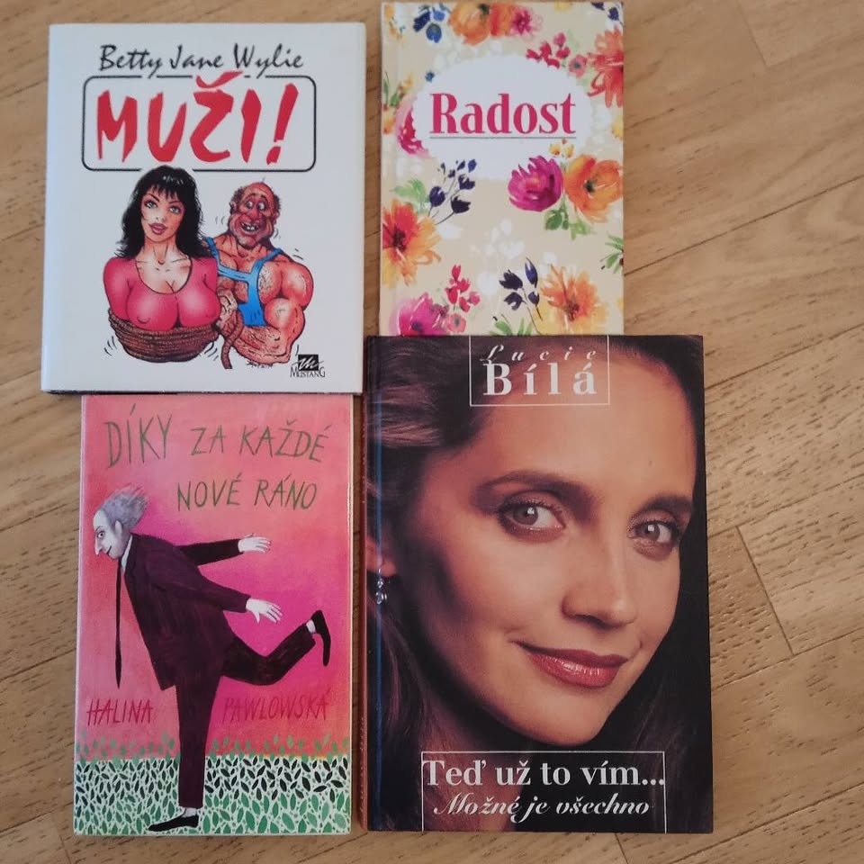 RŮZNÉ KNIHY pro zábavu a poučení