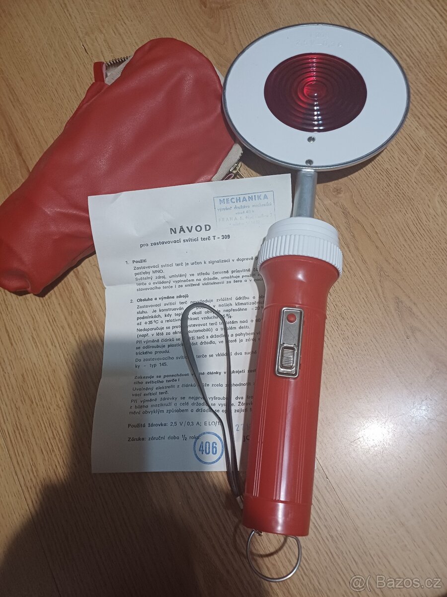 Zastavovací terčík VB, SNB, dopravka