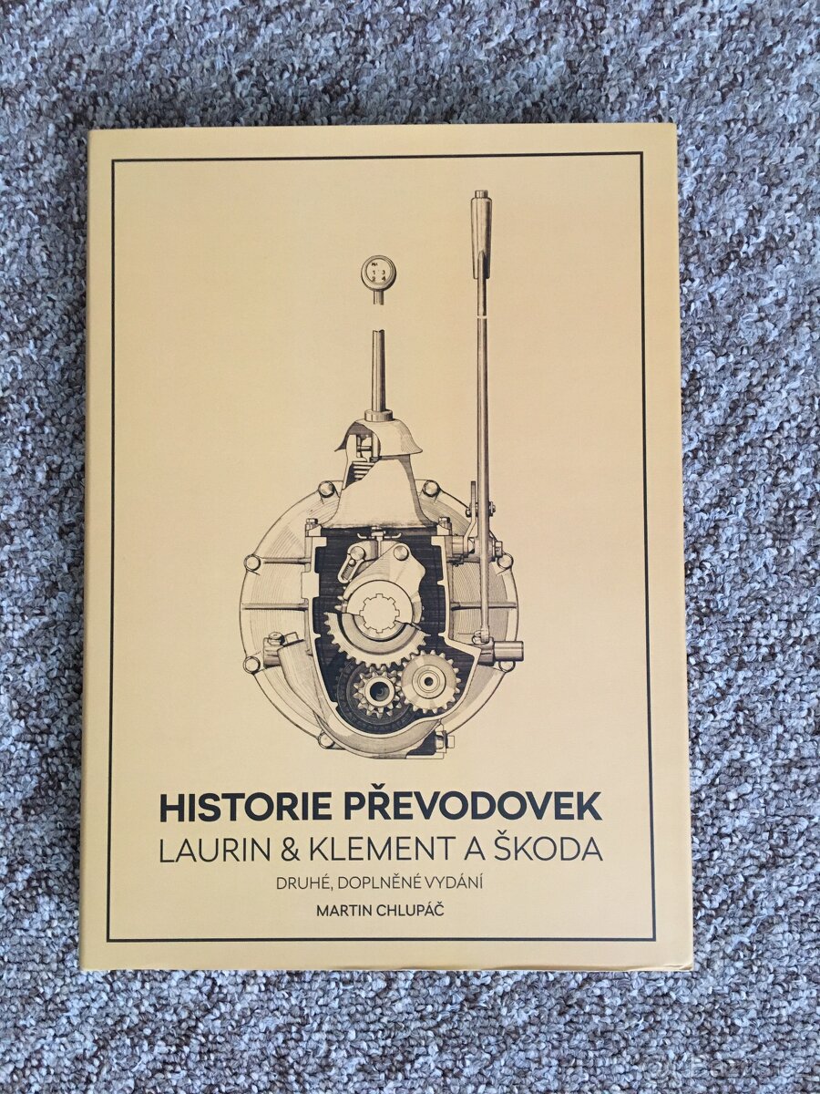 Kniha "Historie převodovek L&K a Škoda" 2.vydání