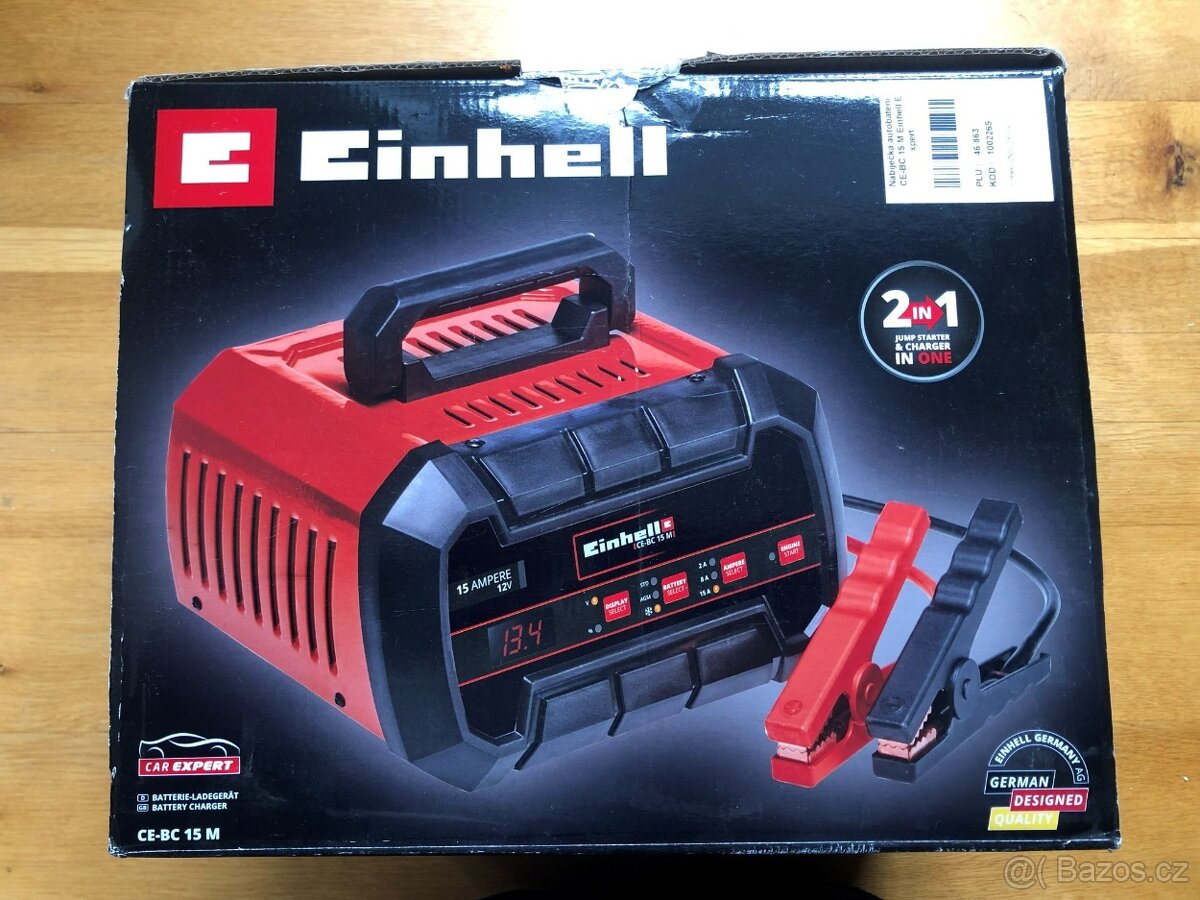 Nabíječka autobaterií Einhell CE-BC 15 M
