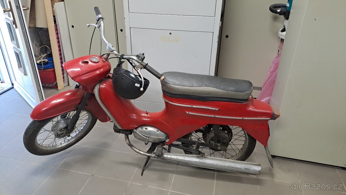 Historická JAWA Pionýr 21, rok 1975 - ZAMLUVENO
