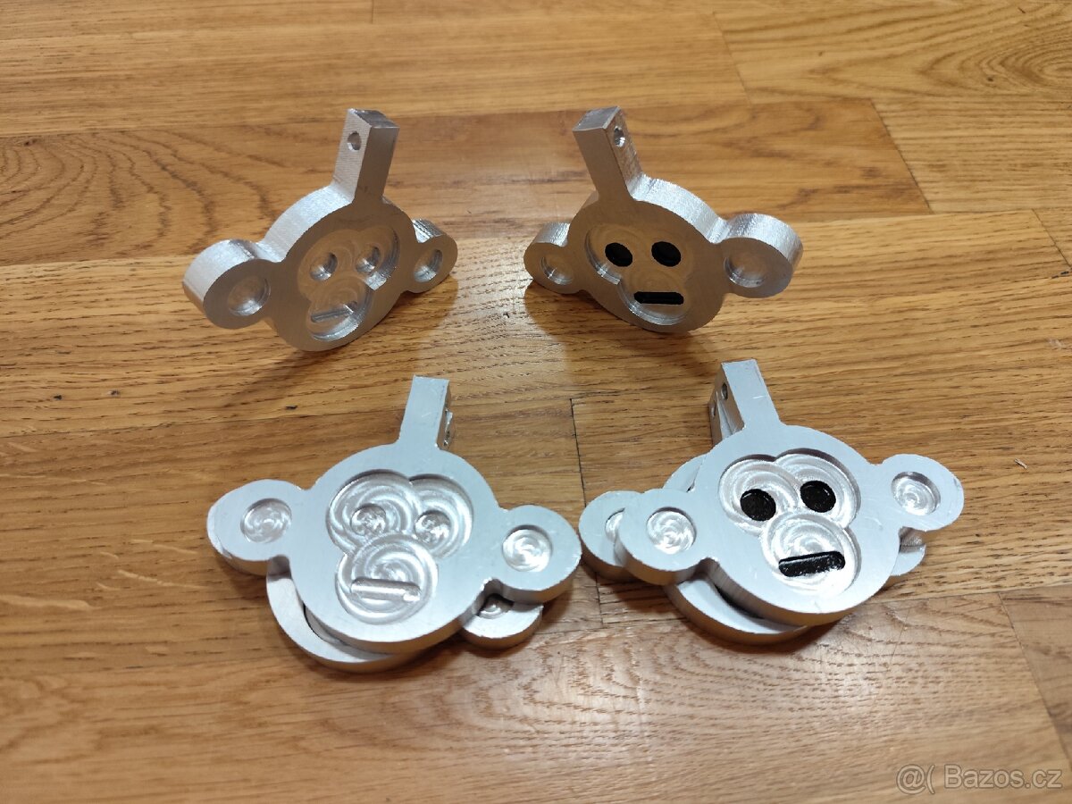 Otočné terče - spinnery - opice