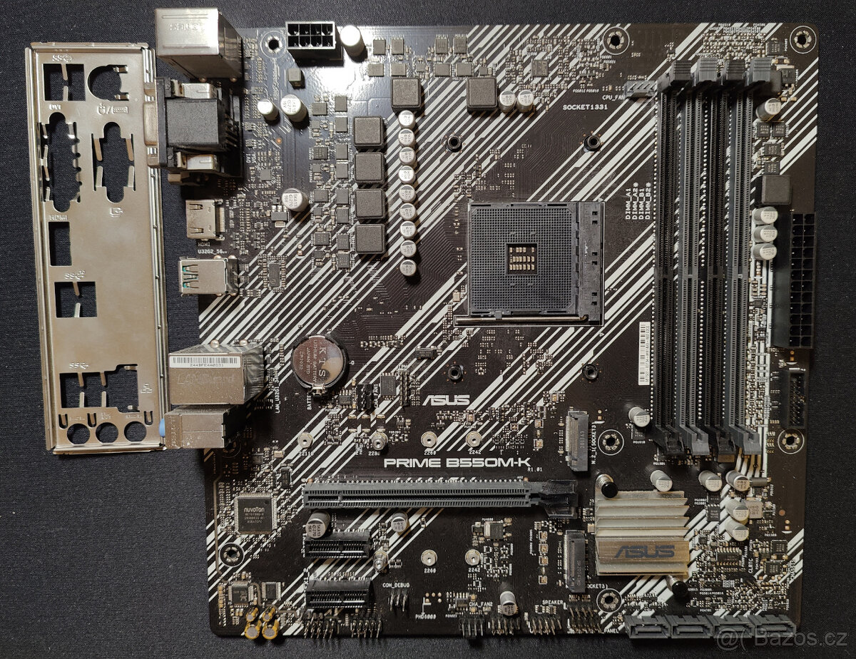 Asus Prime B550M-K, AM4, 2x M.2