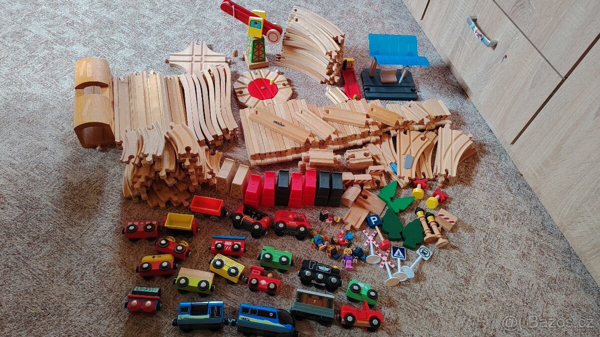 Vláčkodráha dřevěná