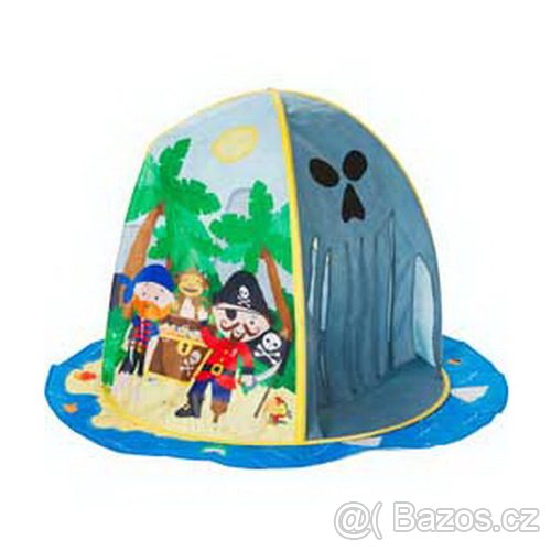 Nový dětský stan Chad Valley – Ostrov pirátů.