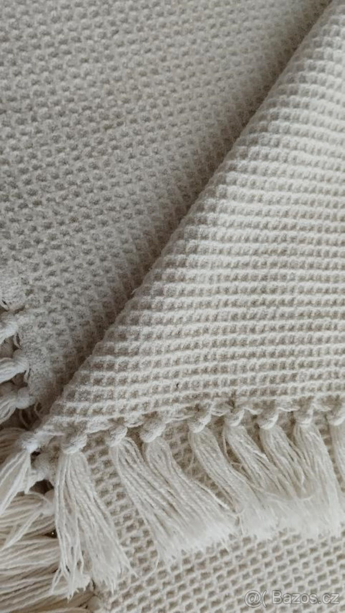 DEKA/PLÉD/PŘEHOZ NA POSTEL, KŘESLO, SEDAČKU