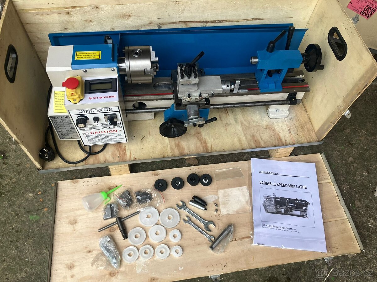 Soustruh na kov 550W 350mm