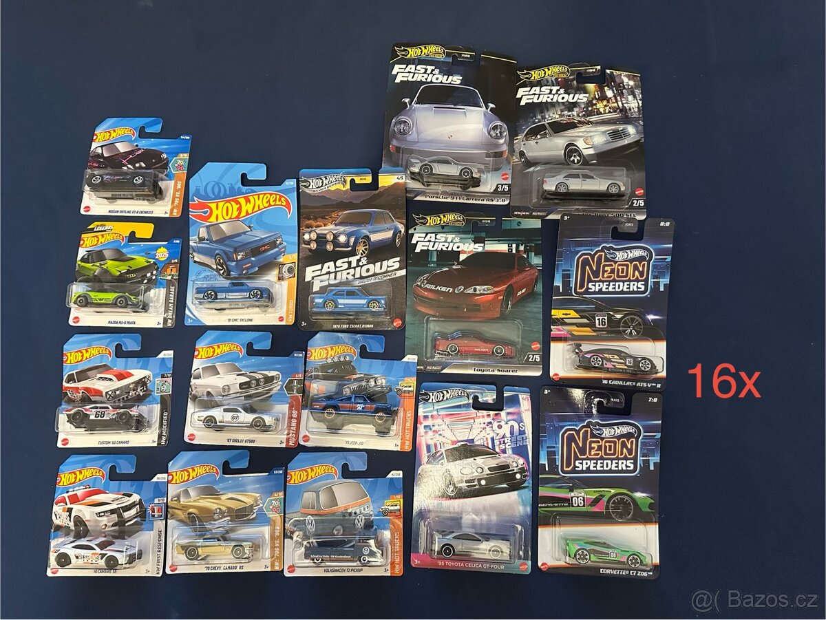 Hotwheels sbírka