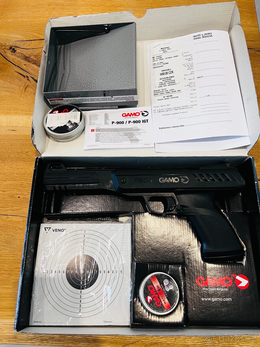 Vzduchová pistole GAMO