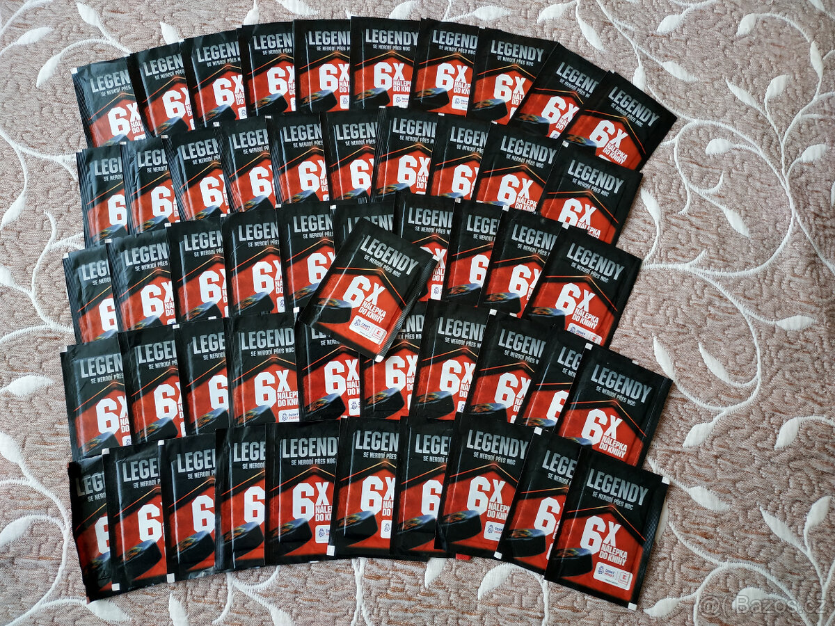 Nálepky do knihy - Legendy hokeje