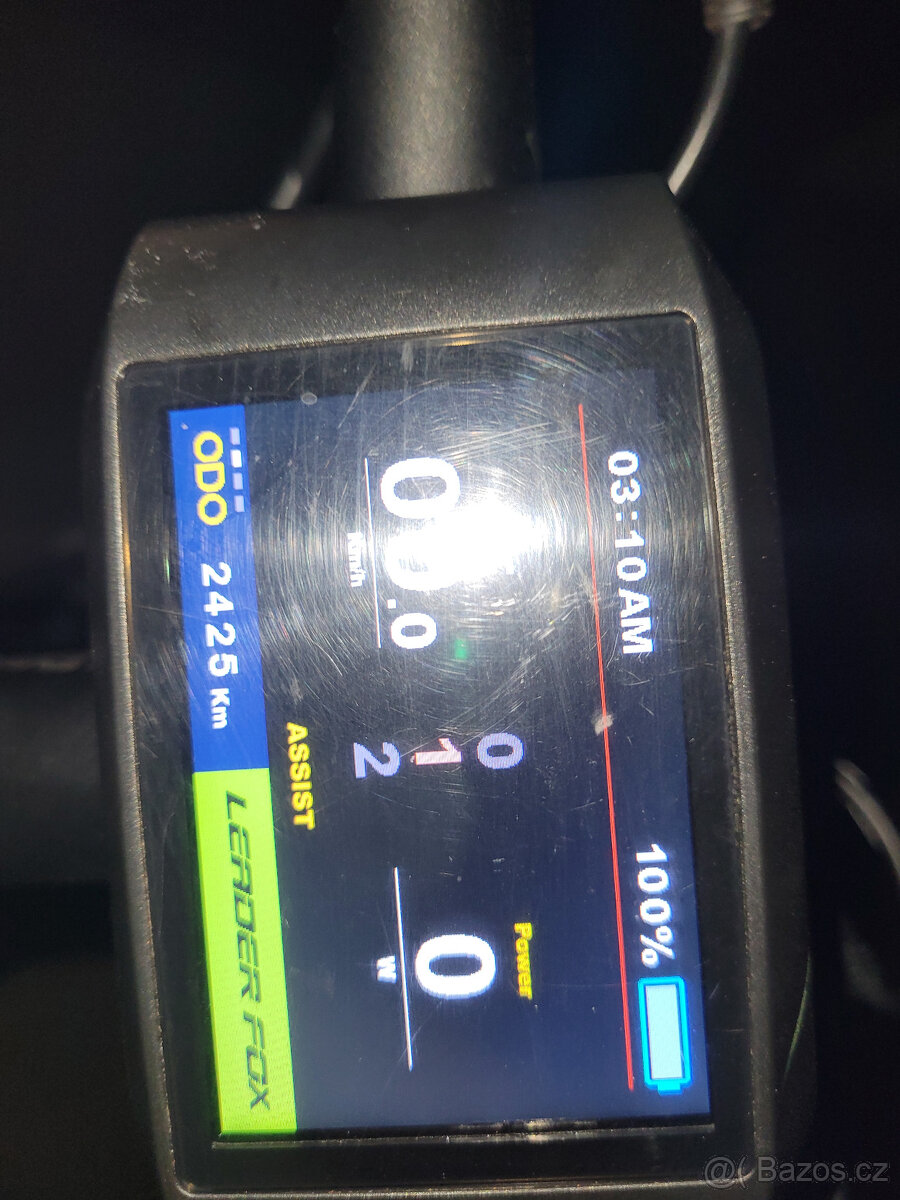 Elektrokolo Leader Fox LUCAS pánské Černá mat/Zelená, model