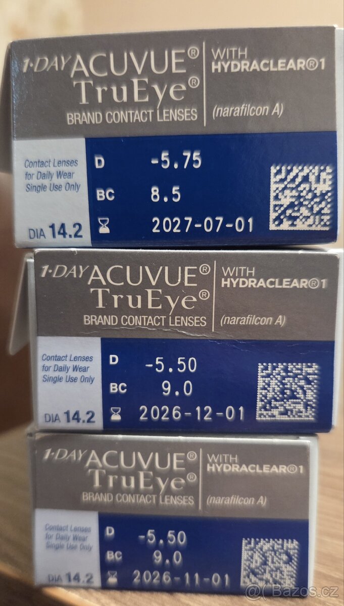 Čočky 1 Day Acuvue TruEye (30 čoček)
