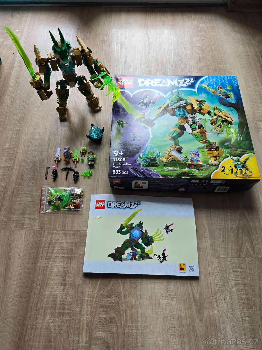 Lego DreamzZz 2v1 71508 Fox Guardian Mech