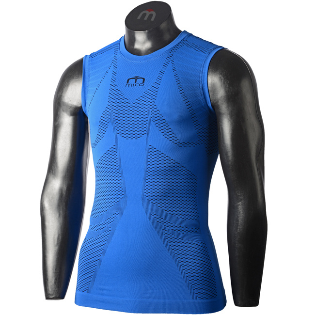NOVÉ funkční tílko MICO Man Sleeveless Round Neck Shirt
