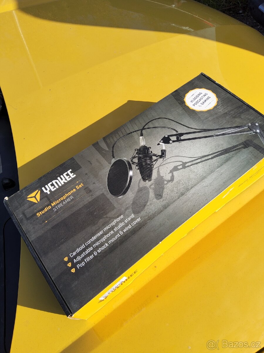 Mikrofon k PC (na streamování a natáčení) Yenkee Studio set