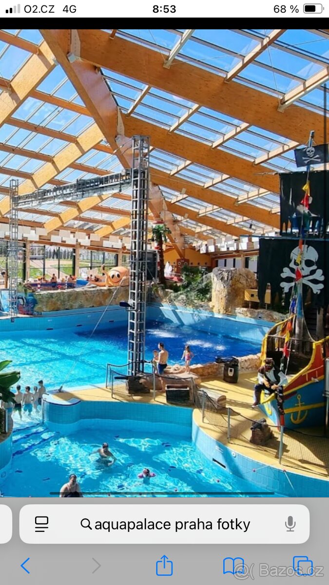 Vstupenky do Aquapalace Praha