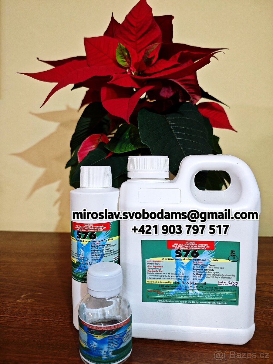 S76 odčerveni ptactvo