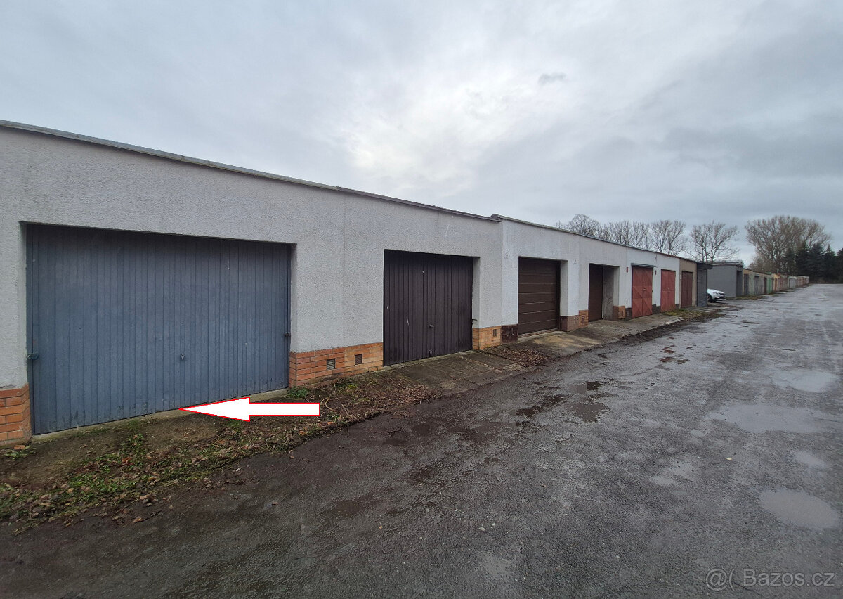 Prodej řadové garáže, Svitavy, Předměstí