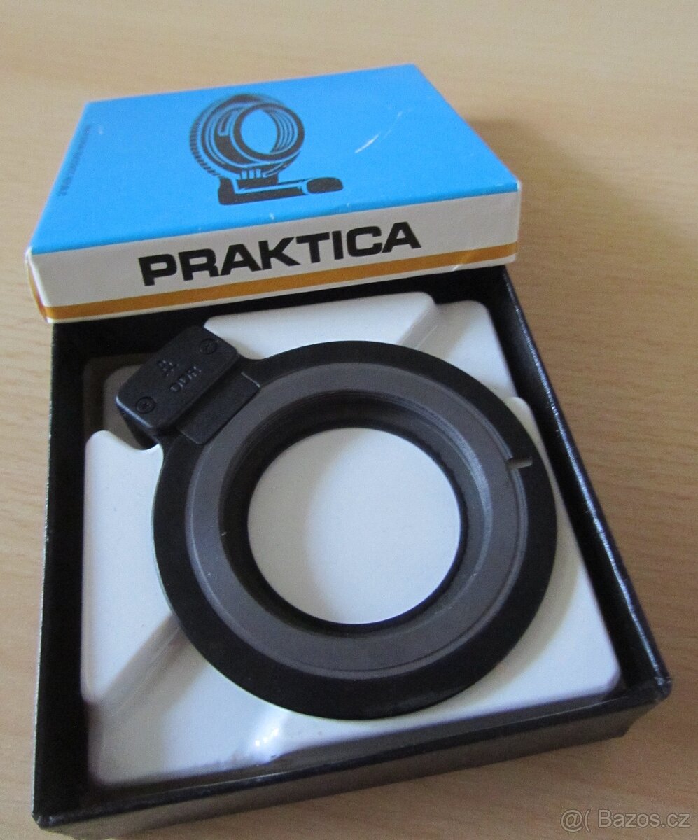 Praktica B redukce pro objektivy M42 originál