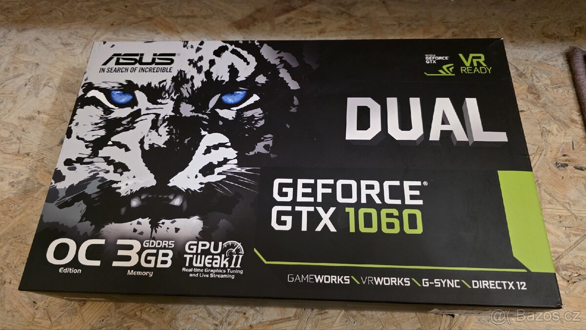 ASUS GTX 1060 3GB White Edition