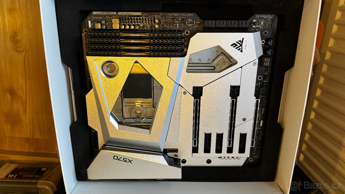 Asrock aqua x570 cpu + 64g ram