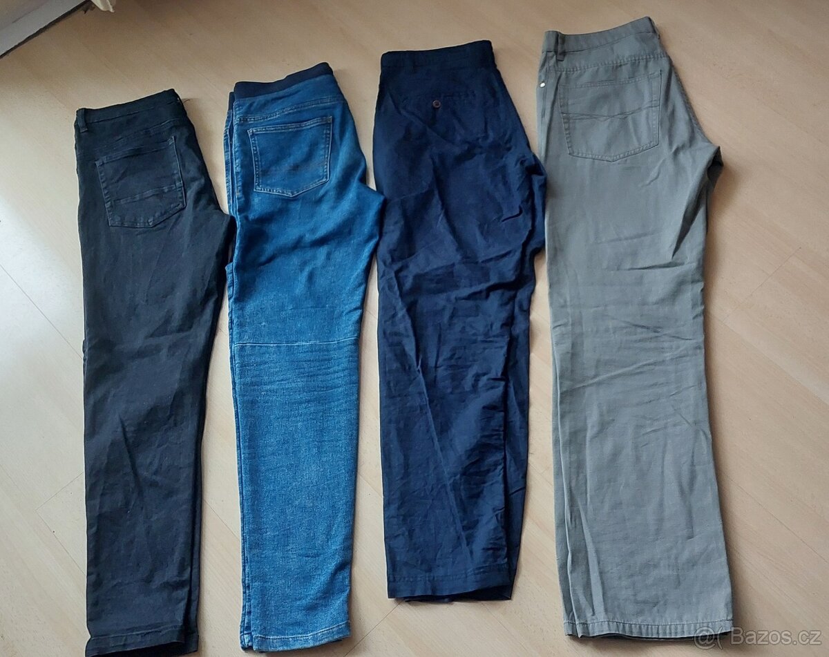 Dětské, chlapecké kalhoty, džíny, rifle vel.170-176