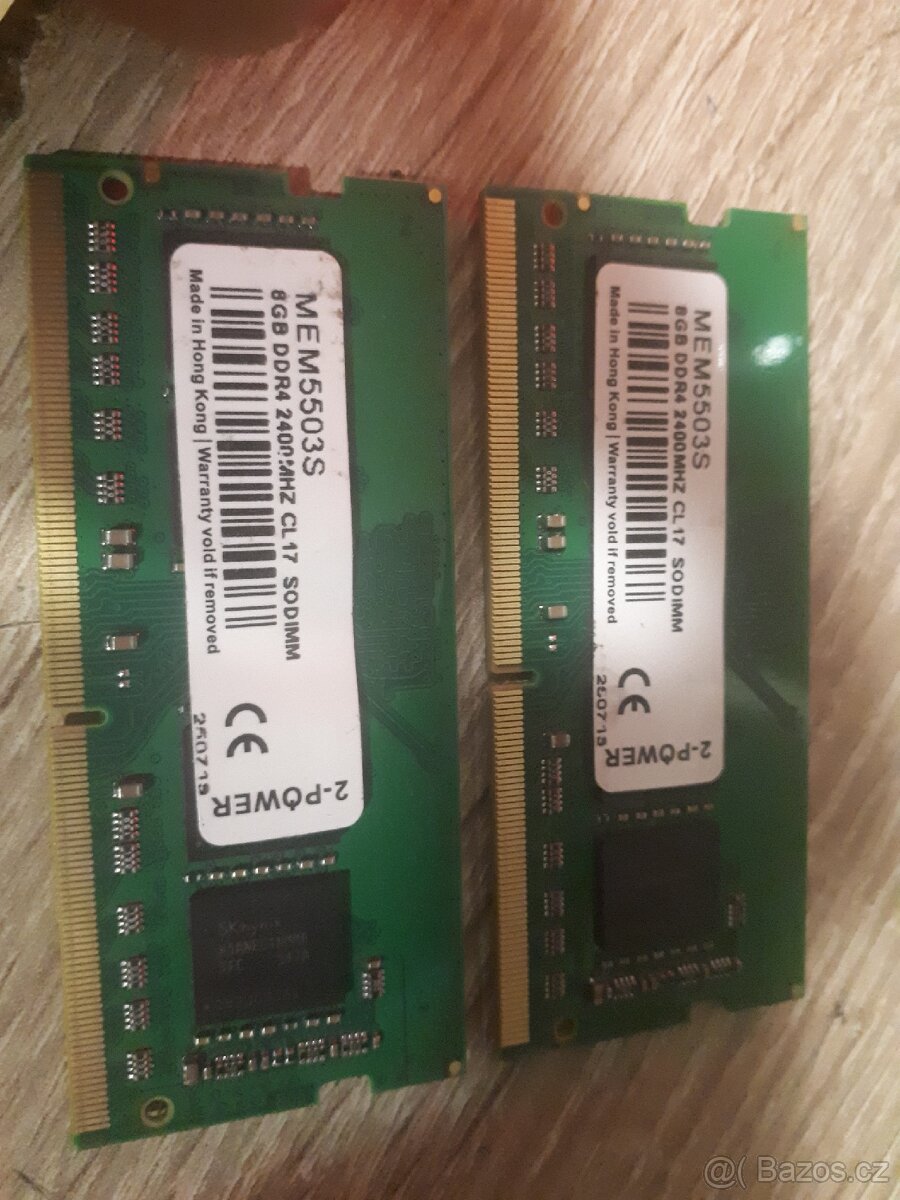 Ddr4 sodimm nové