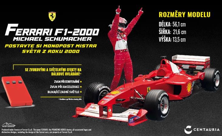Formule 1 - Ferrari F1-2000 Michael Schumacher