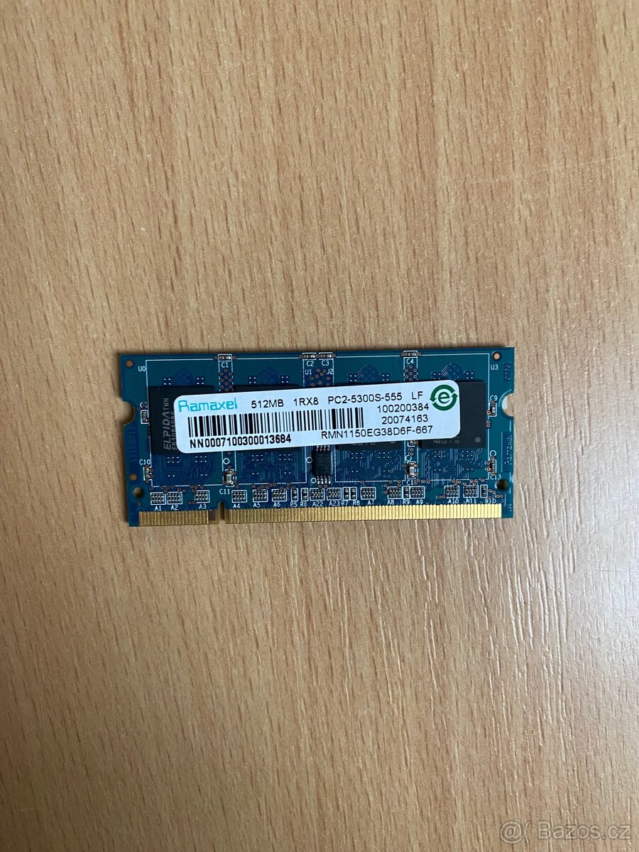 Paměťová karta Ramaxel 512MB Super stav