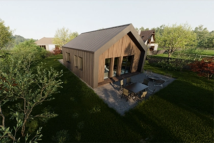 Dřevostavby – česká výroba, rychlá montáž, energ. třída A