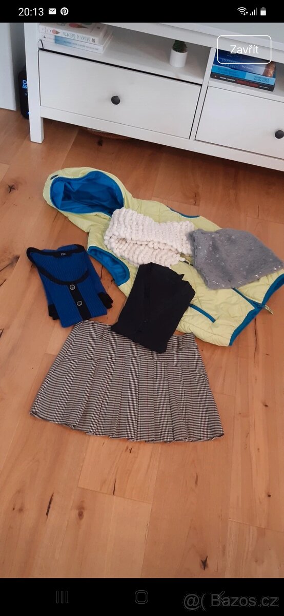 Balík dámského oblečení xs - 12 kusů