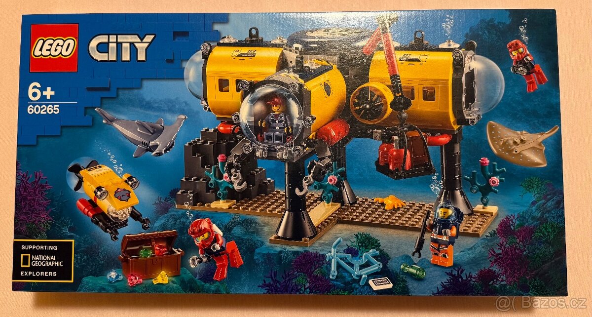 Lego city 60265 - oceánská průzkumnická základna