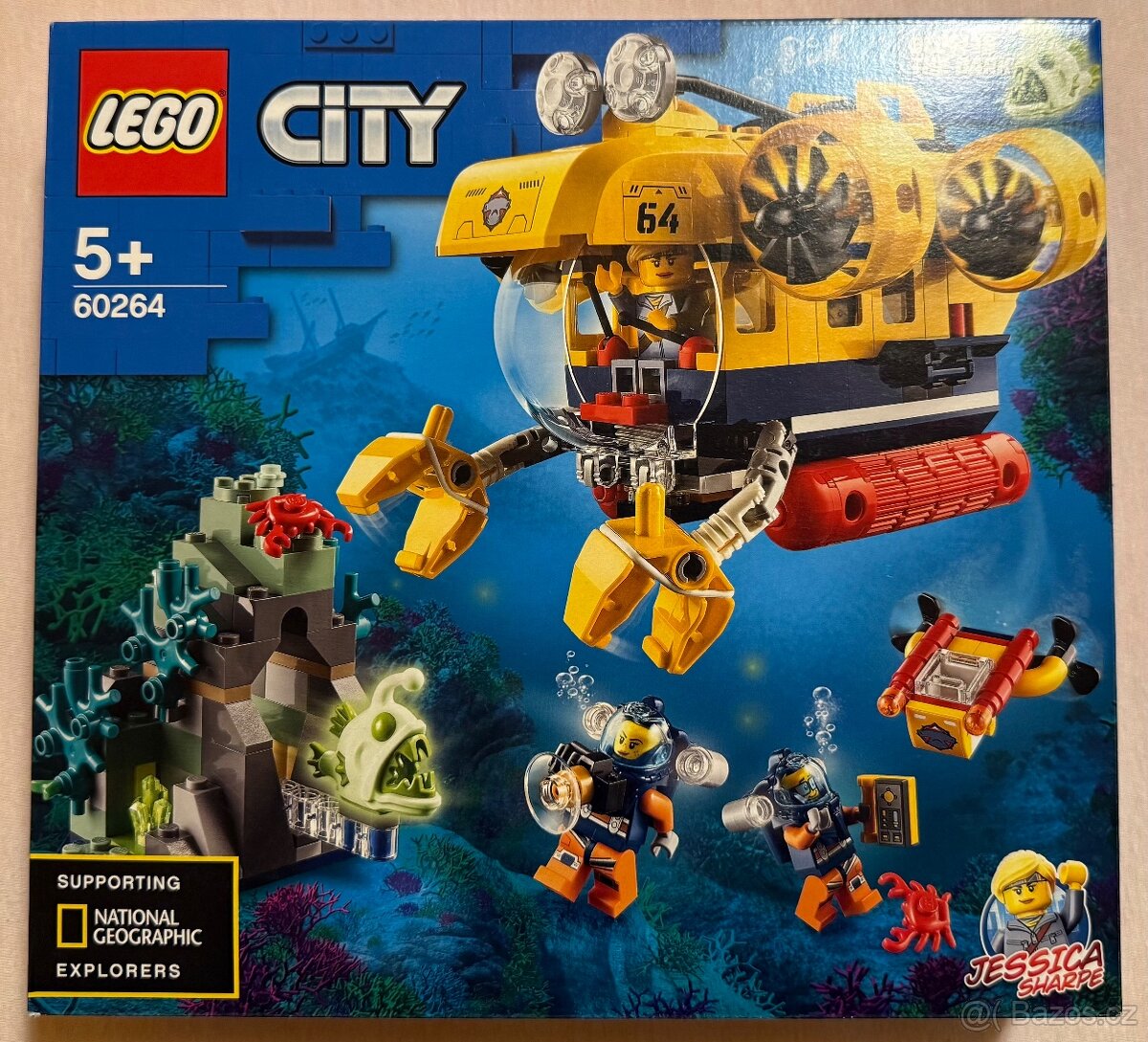 Lego city 60264 - průzkumná ponorka