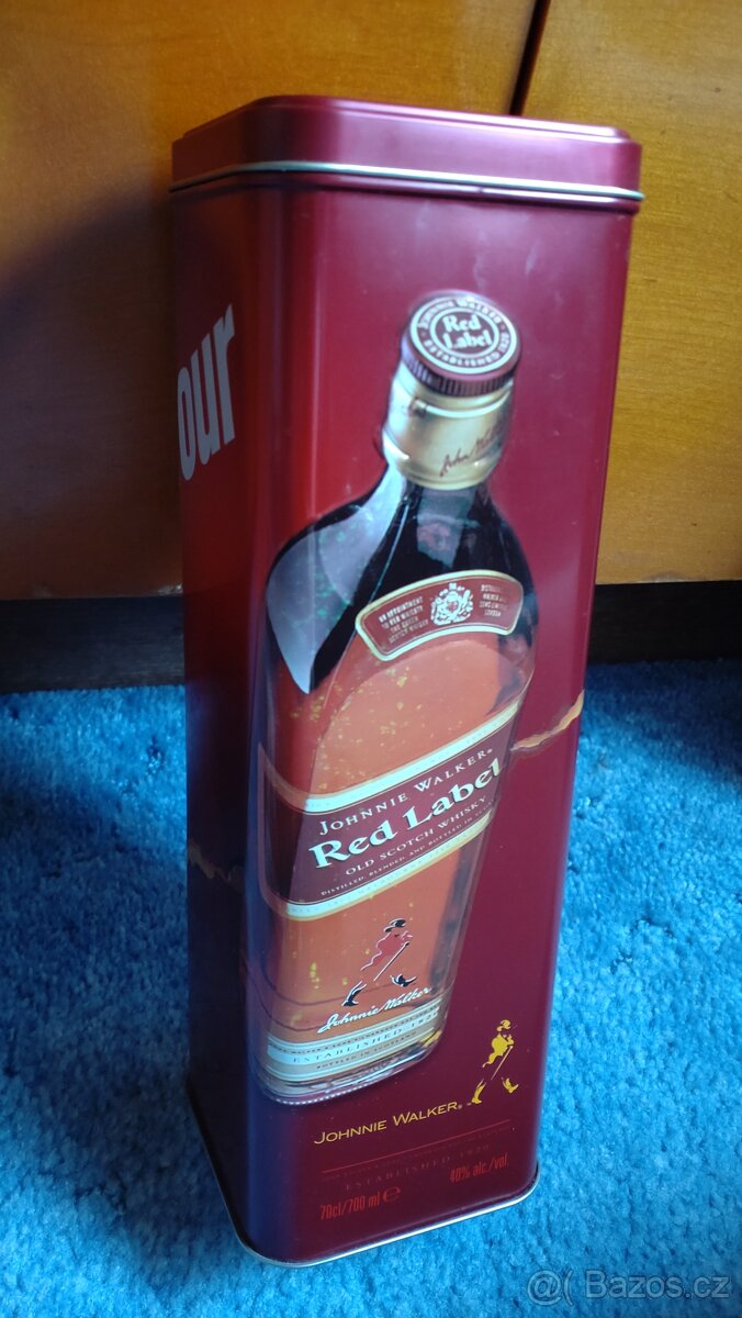 Plechovka od WHISKY - Johnnie Walker