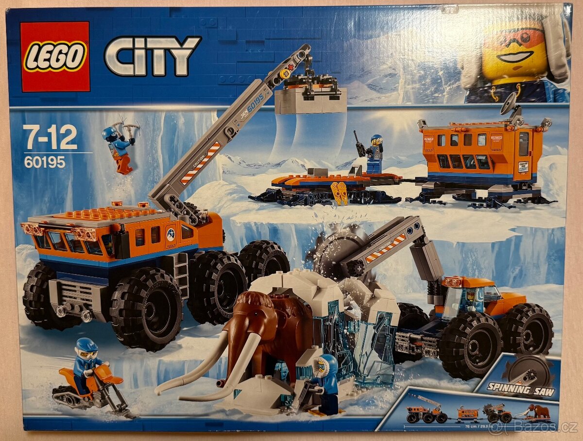 Lego city 60195 - arktická přesuvná základna