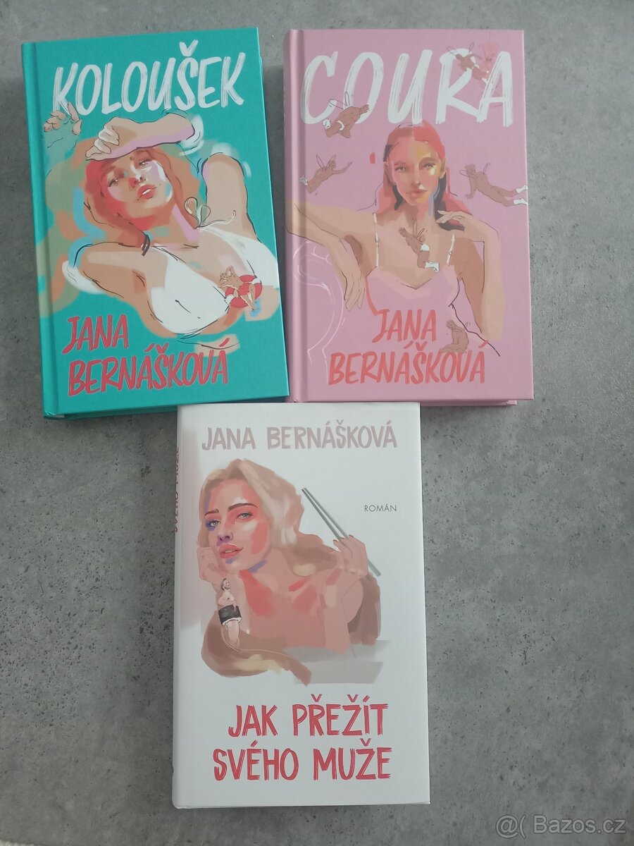 Knihy Jak přežít svého muže, Koloušek a Coura