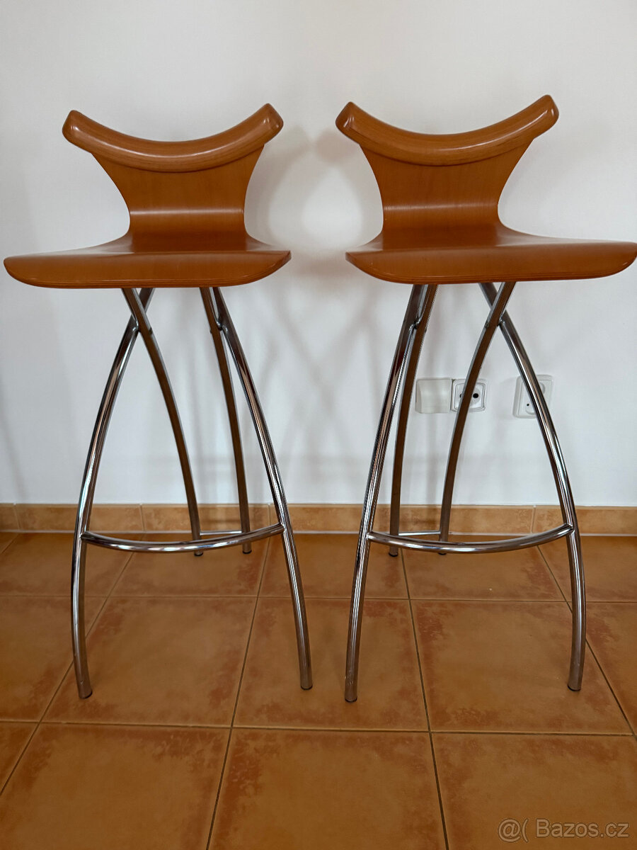 Prodám 2 stylové barové židle