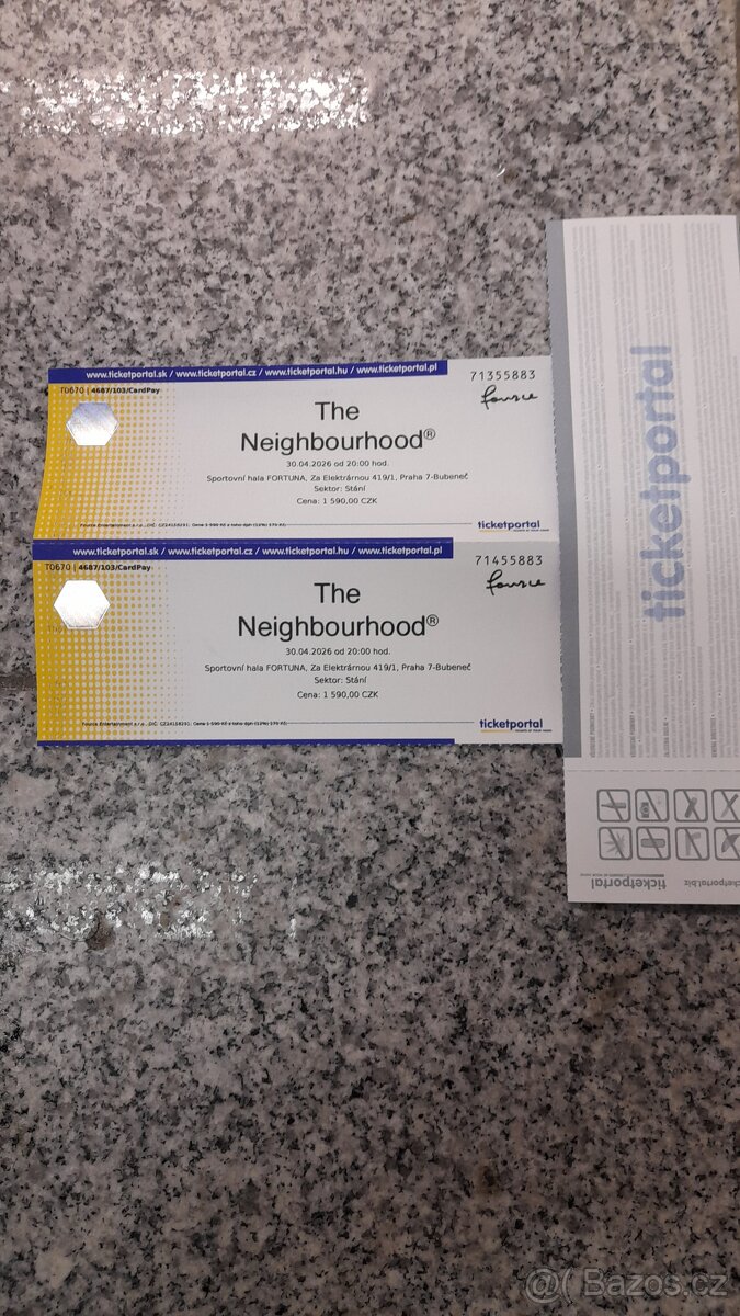 The Neighbourhood 30.4.26 stání plocha