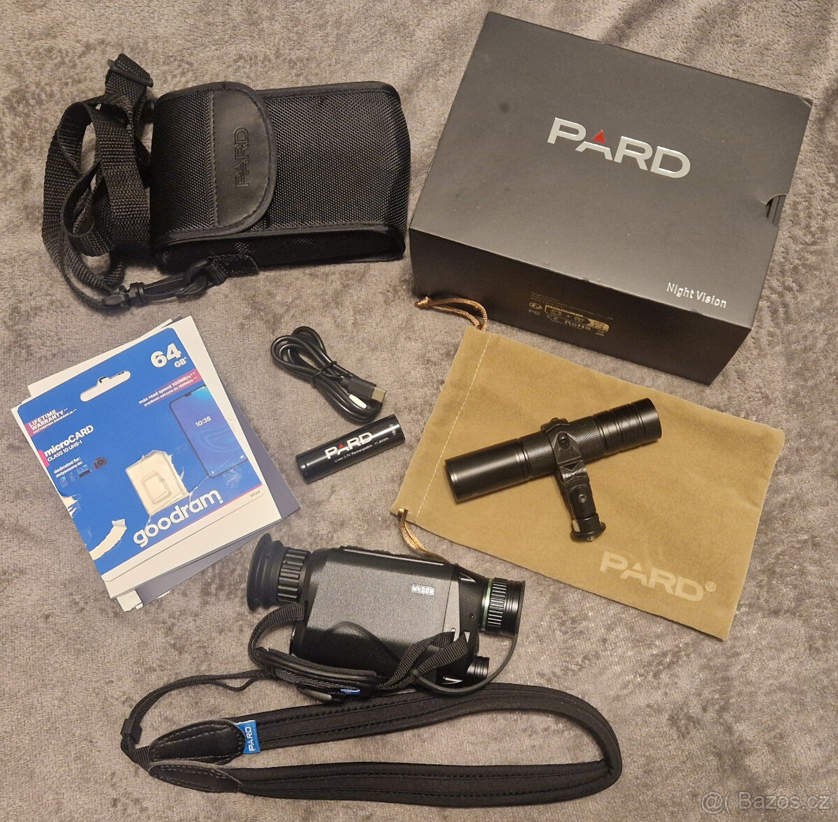 Noční vidění, monokulár/kamera PARD NV009