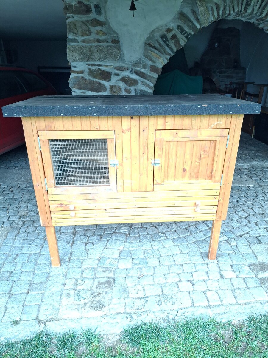 Zateplená králíkárna