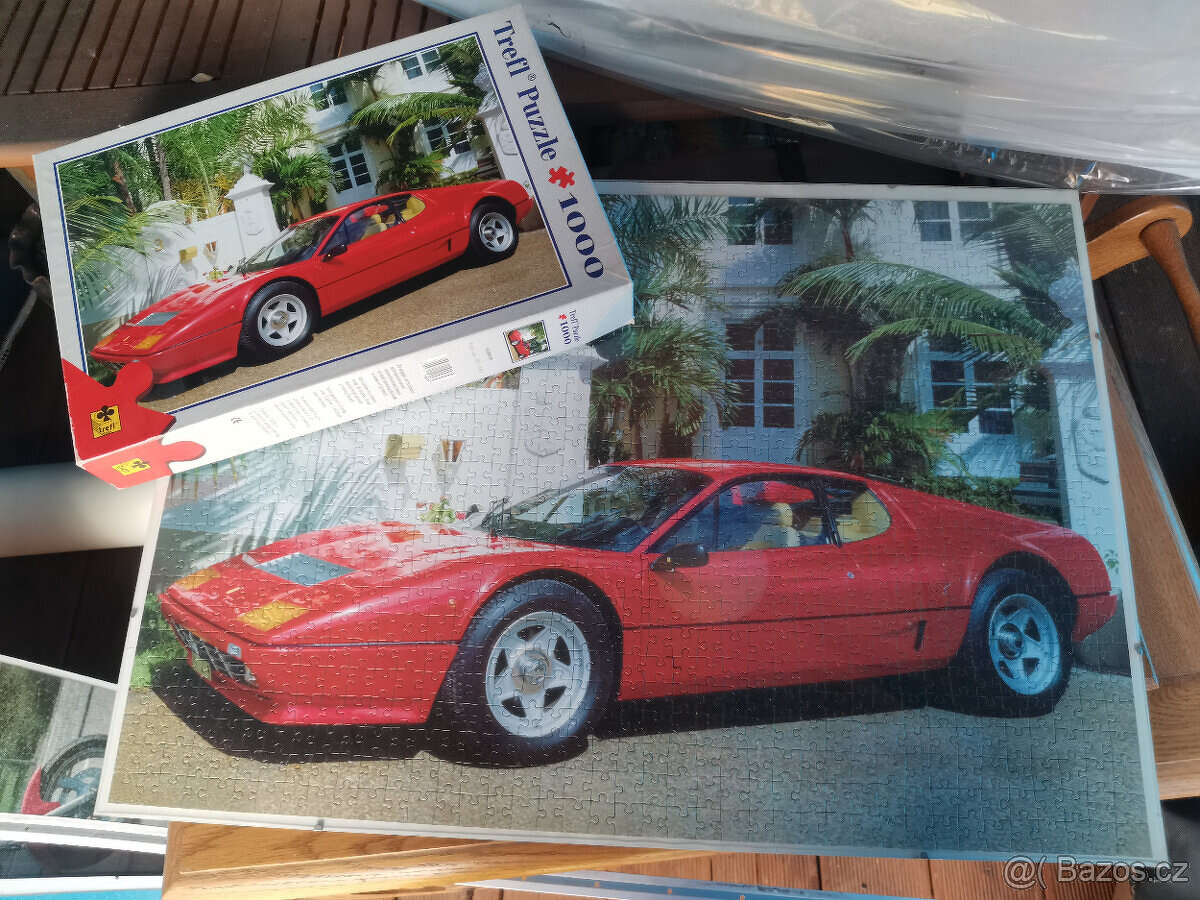 PUZZLE 1000 dílků v rámu CLIP FIX - různé motivy