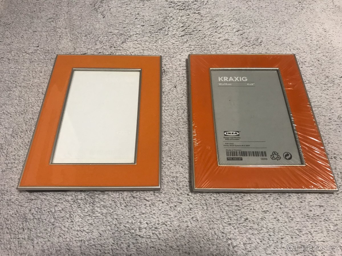 Prodám set železných rámečků IKEA