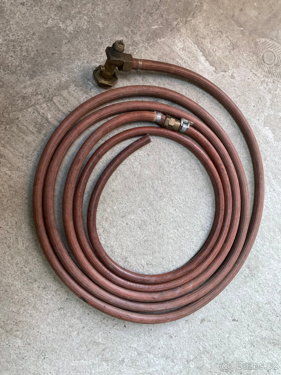 Hadice tlaková s ventilem 2 kg Pb lahev 500 kč